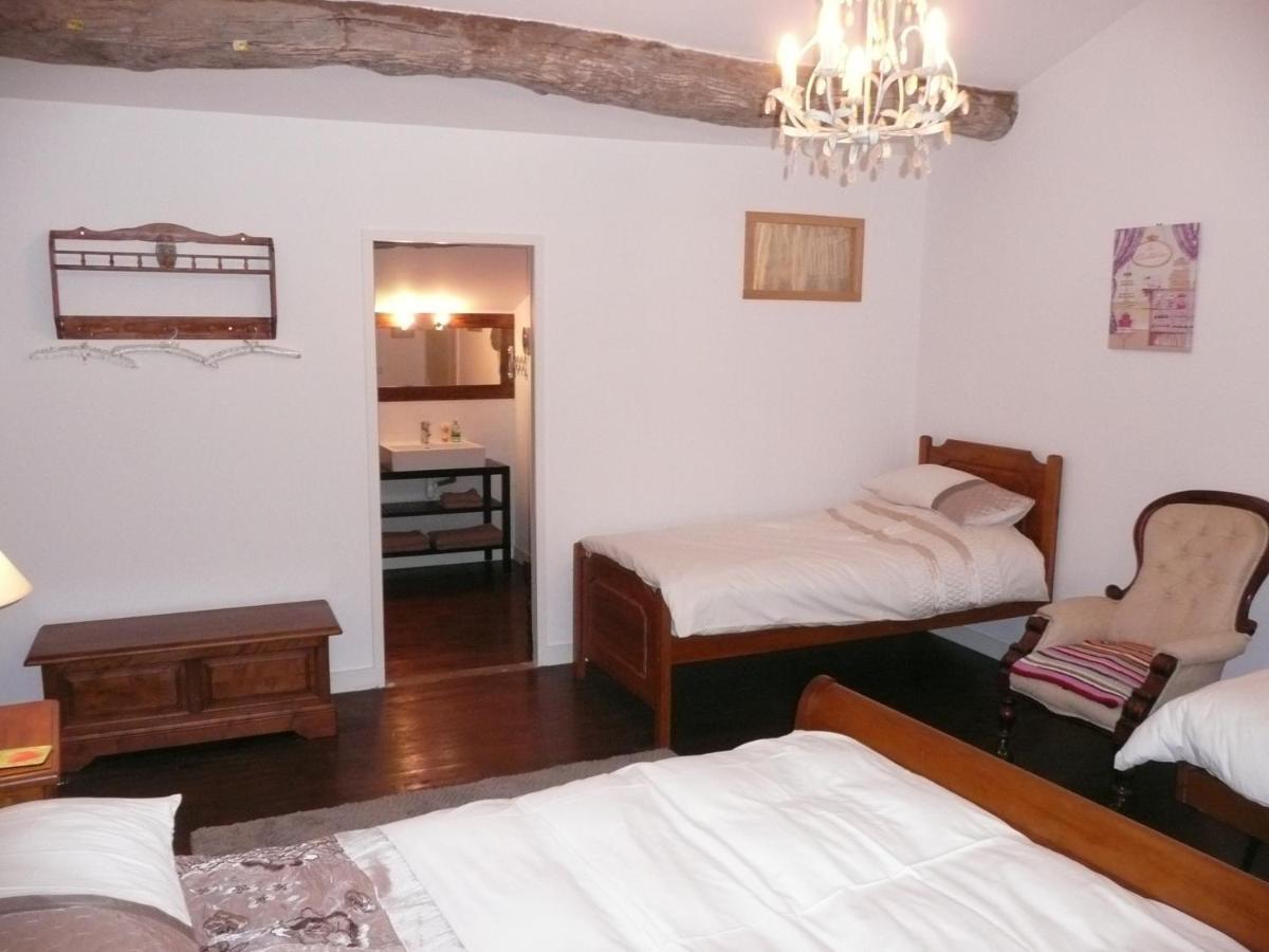 Maison Blanc Bed and Breakfast Gibourne Eksteriør billede