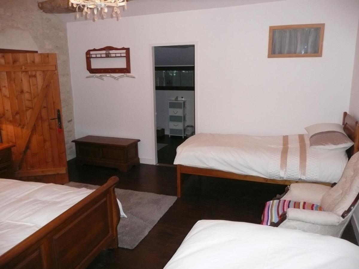 Maison Blanc Bed and Breakfast Gibourne Eksteriør billede